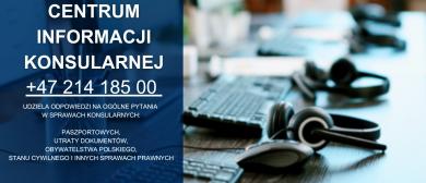 Centrum informacji konsularnej w Norwegii Centrum informacji konsularnej w Norwegii